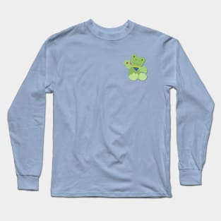 Green Gay Pride Frog Long Sleeve T-Shirt